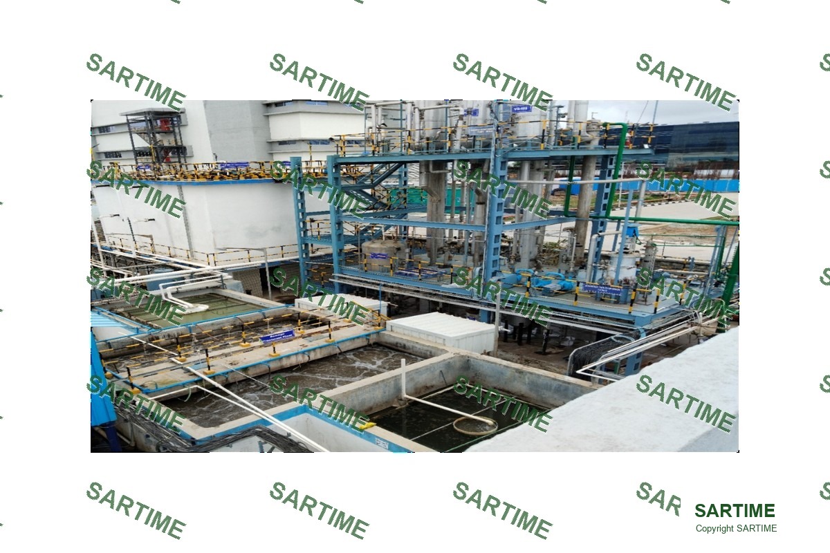 Pharma wastewater treatment flow